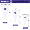 Anaeat Pastry Piping Bags Anti-Burst - Extra Thick 100 Pack Cake Decorating Bags, Disposable Cupcake Icing Bags for Cake, Cupcakes, Cookies & Frosting - Professional Baking Tools for Bakers (12") - Image 4