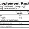 Isopure Unflavored Creatine Monohydrate Powder 500g (Packaging May Vary) - Image 3